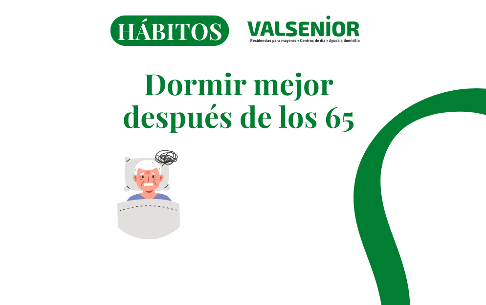Dormir mejor después de los 65 años